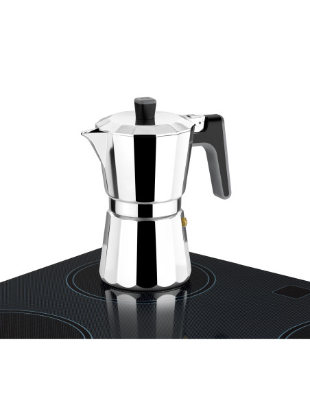 Cafetera italiana 6 tazas modelo Perfecta BRA