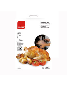 Set de 5 boLsas para asar...