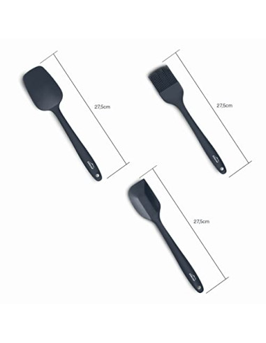 Set 3 utensilios de cocina Grey Lacor Set 3 utensilios de cocina Grey Lacor