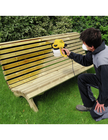 Pistola de pintar electrica 130W  Power Plus