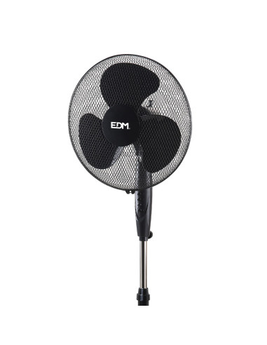 Ventilador de pie negro 45W altura... Ventilador de pie negro 45W altura...