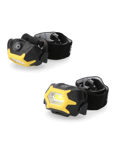 Linterna frotal a pilas EDM