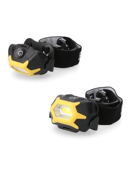 Linterna frotal a pilas EDM