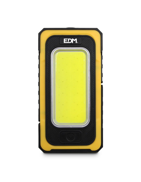 Linterna led  powerbank recargable solar EDM