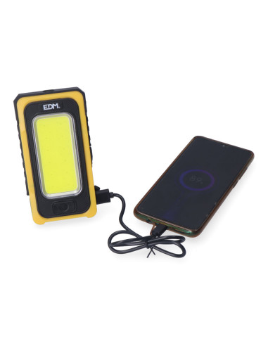Linterna led  powerbank recargable...