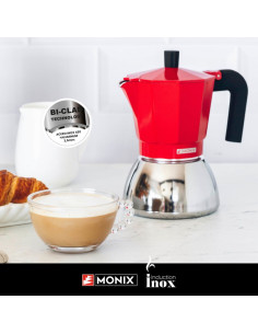 Cafetera italiana roja 6... 2