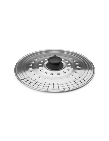 Tapa multiusos acero Ø26-28-30cms inox. Ibili