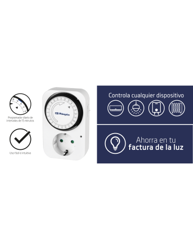 Programador manual PG 02 Orbegozo