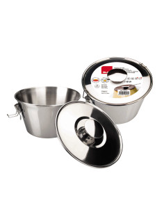 Flanero inox. con tapa...