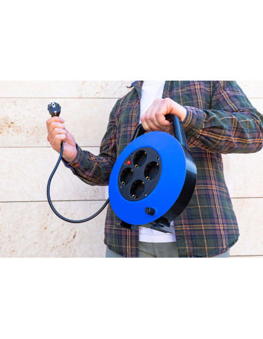 Enrrollacables domestico 10mts. EDM Enrrollacables domestico 10mts. EDM