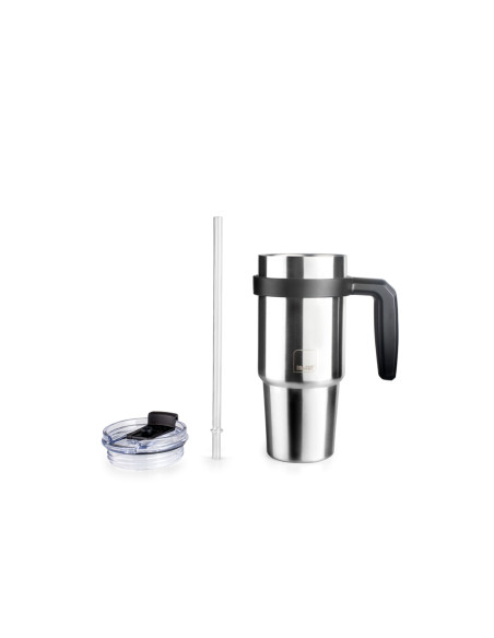 Vaso térmico con asa 580ml. Go de Ibili