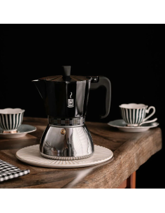 Cafetera italiana negra 3... 2
