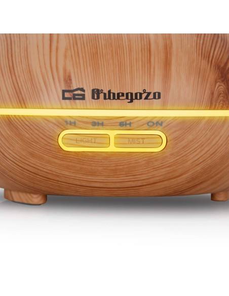 Humidificador de aromaterapia ultrasónico HUA 3000 Orbegozo