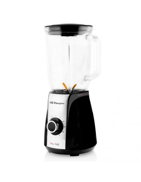 Batidora de vaso 1.5L 600W BV 6575 Orbegozo