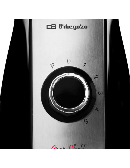 Batidora de vaso 1.5L 600W BV 6575 Orbegozo