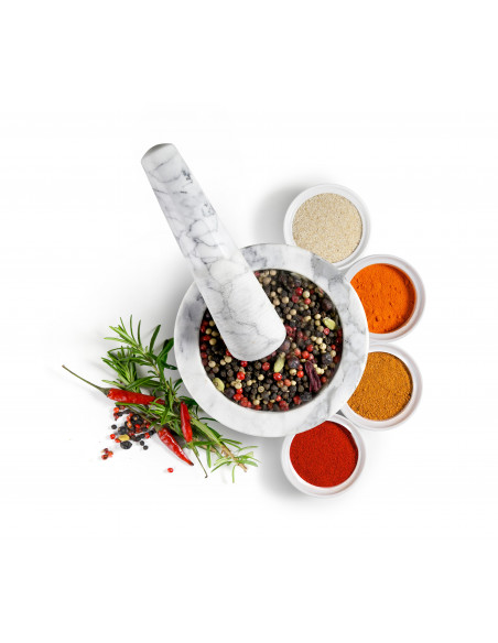 Mortero de marmol Ibili