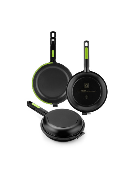 Sarten doble para tortillas Ø24cms Dupla Prior Bra