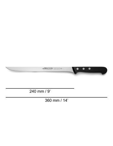 Cuchillo Jamonero 240mm Serie... Cuchillo Jamonero 240mm Serie...