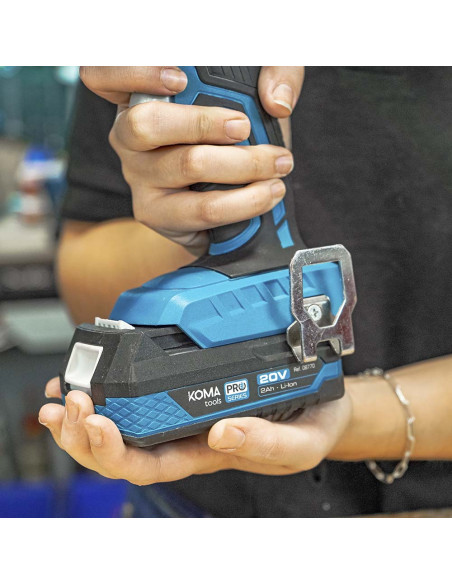 Taladro atornillador/percutor a batería 20V Pro Series Koma