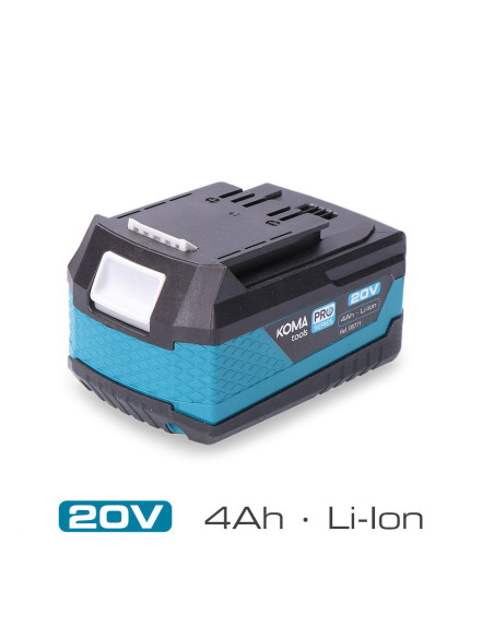 Amoladora a batería 20V 4.0 Ah Ø115mm Pro Series Koma