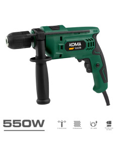 Taladro percutor 550W Koma...