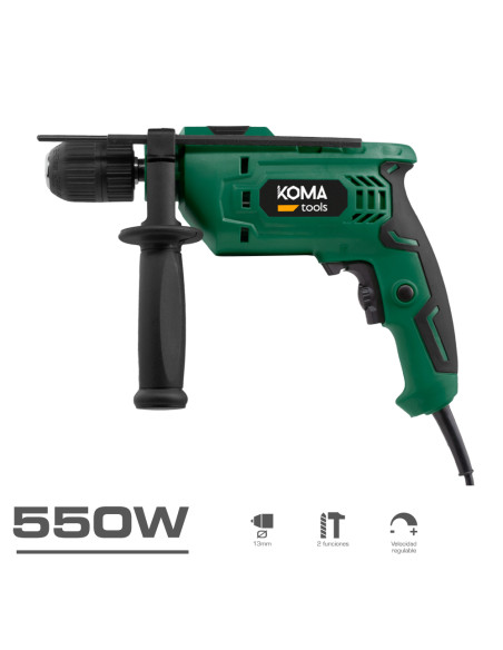 Taladro percutor 550W Koma Tools